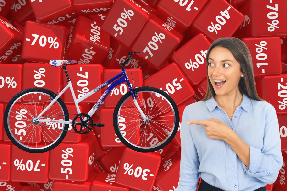El financiamiento para la bicicleta Benotto que tiene Amazon en oferta es de hasta 24 meses sin intereses. Foto: Canva | Amazon