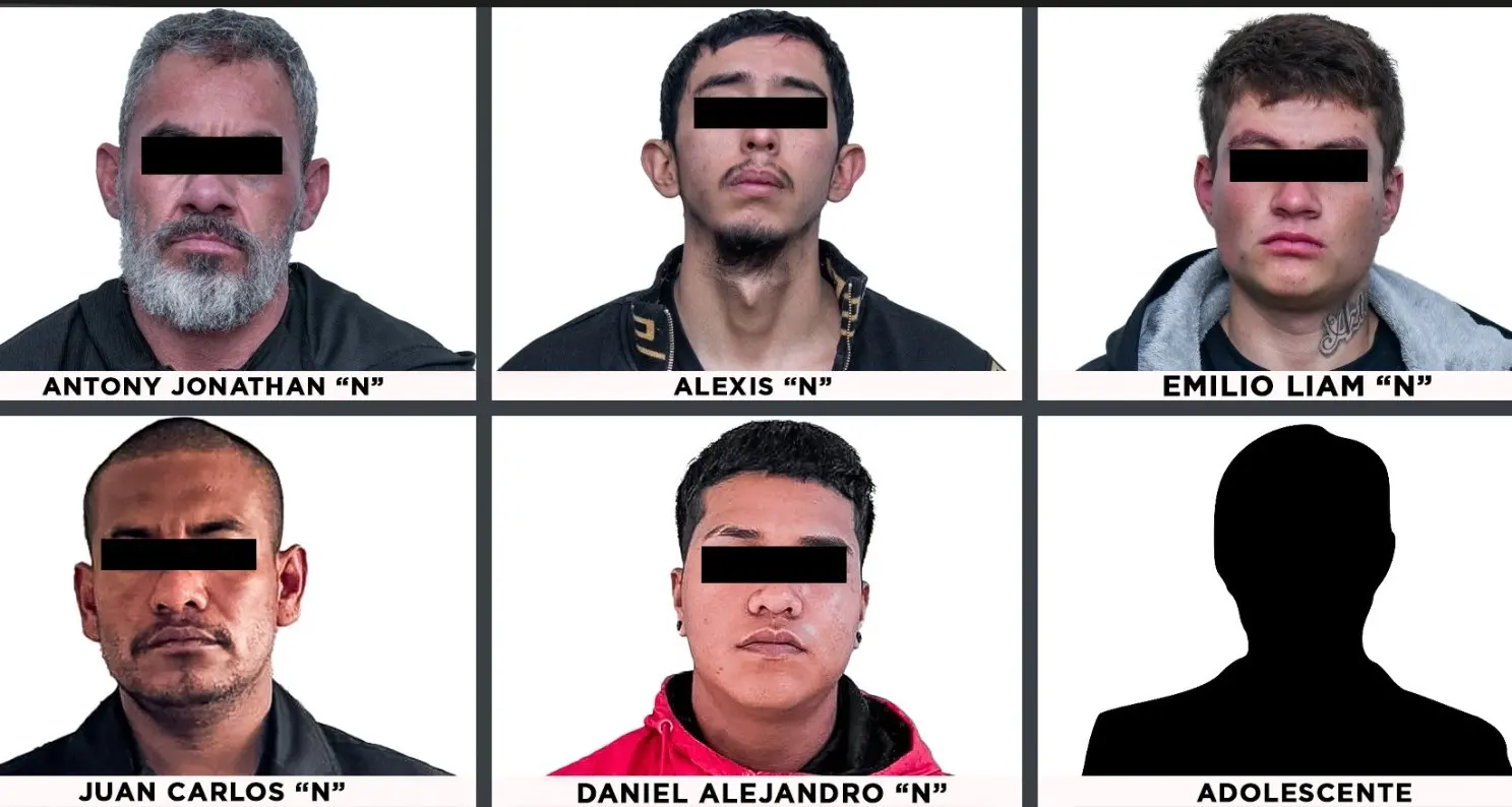 Los operativos permitieron desmantelar parte de la estructura del grupo delictivo “Los Deltas”. Imagen: FGJEM
