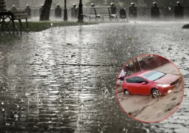 Fuertes tormentas e inundaciones azotan al país; autos son arrastrados por la corriente