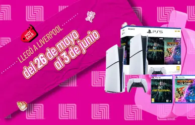 Liverpool te regala 2 videojuegos en la compra de este PlayStation 5 con 30% de descuento