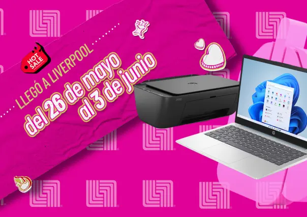 Liverpool te regala una impresora en la compra de esta laptop HP con 6 mil pesos de descuento