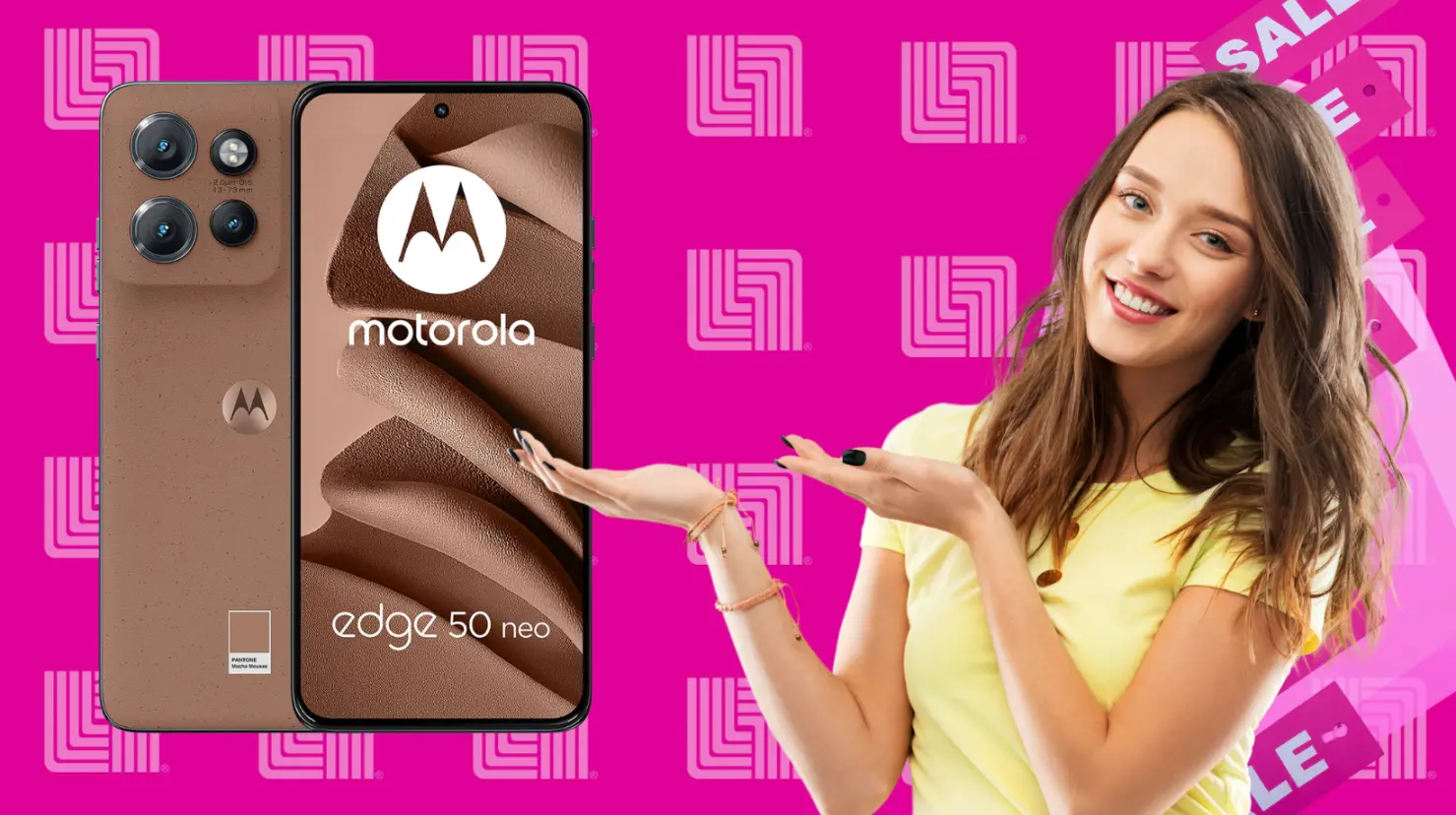 Liverpool tiene este Motorola Edge 50 con el 36% de descuento. Foto: Canva | Liverpool.