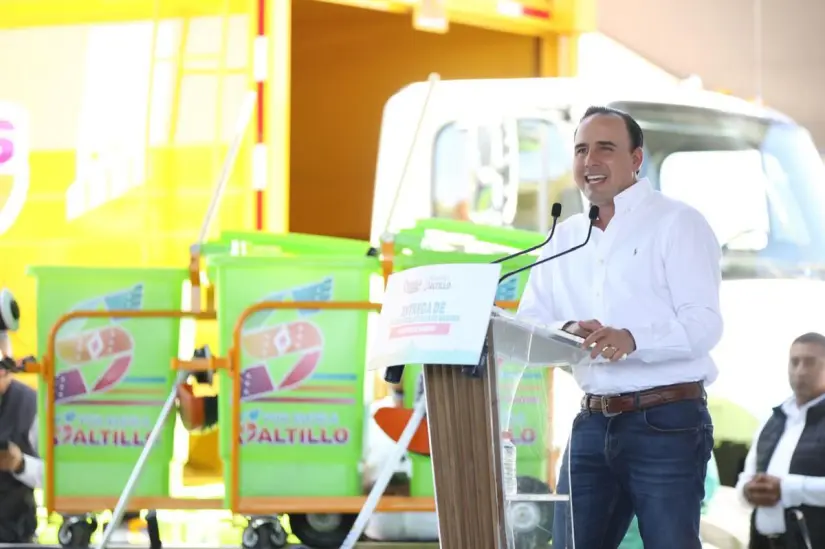 Manolo Jiménez destaca inversión millonaria en servicios primarios para Saltillo / Foto: Gobierno de Coahuila
