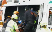 Menores lesionados de volcadura en Hualahuises llegan al Hospital Materno Infantil