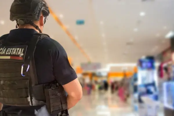 ¡No era un fantasma! Menor se queda atrapado en Coppel de La Paz