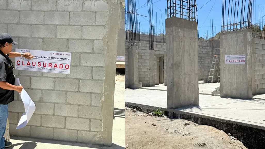 Profepa clausura obra en Todos Santos; se presume que es parte de Palmoral