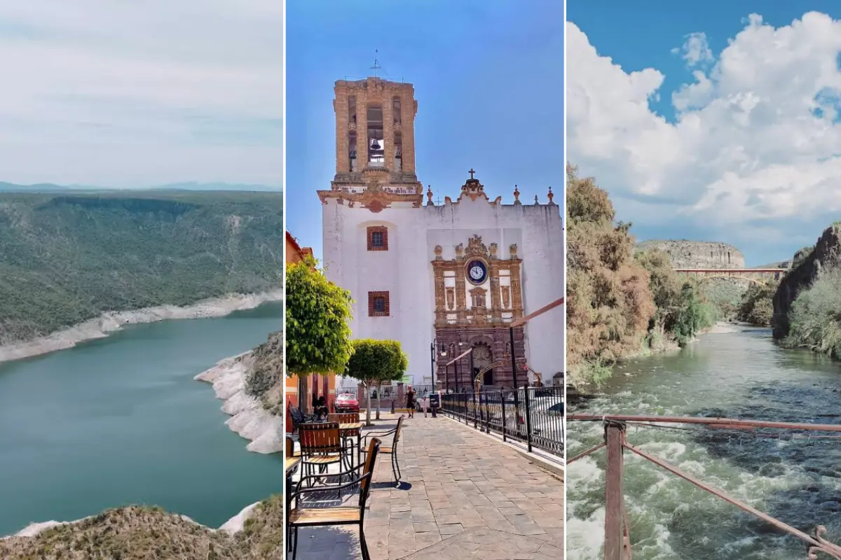 Paisajes del pueblo mágico cerca de CDMX. Foto: Google Maps (Jose Ruben Ureña Gonzalez, Fortunata Araiza, Victor Bautista) | Canva