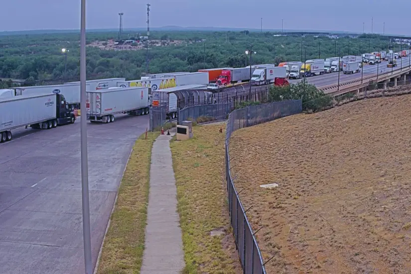Tráfico en el puente Comercio Mundial | Foto: cámaras