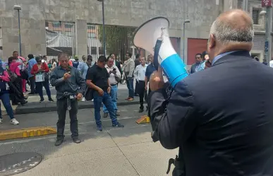 Abogados de CDMX realizan protesta tras paro de juzgados