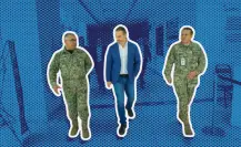 Adrián de la Garza recorre el Hospital Militar Regional en Monterrey