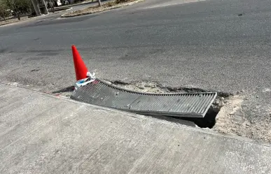 Vecinos de Caucel exigen cambio de alcantarilla por los constantes accidentes