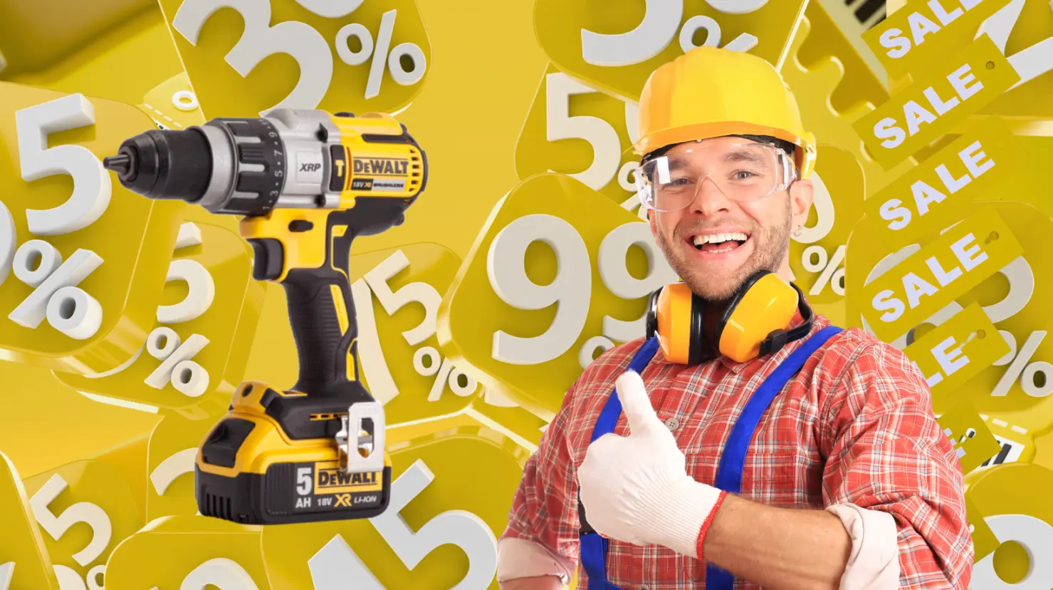 AliExpress tiene este taladro eléctrico DeWalt con el 60% de descuento. Foto: Canva | AliExpress.