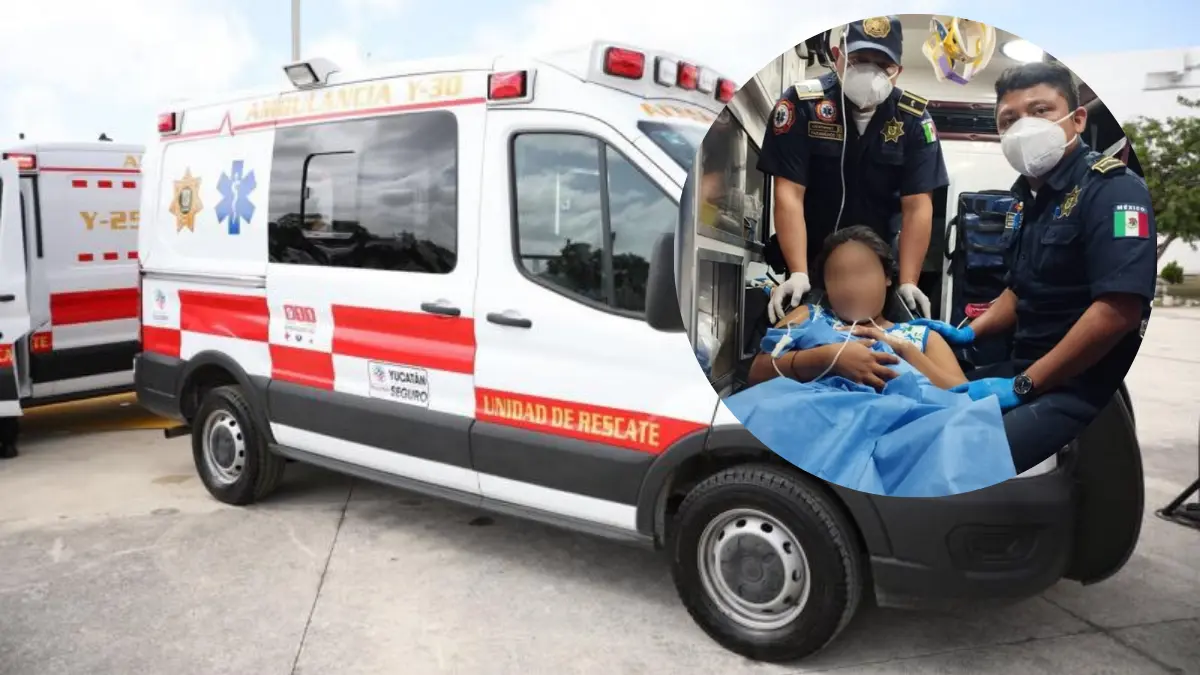 La bebé y la madre se encuentran en buenas condiciones de salud Foto: SSP Yucatán