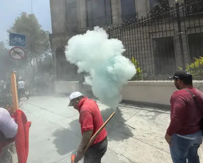 CETEG protagoniza enfrentamientos frente a la SEGOB y presiona a Claudia Sheinbaum
