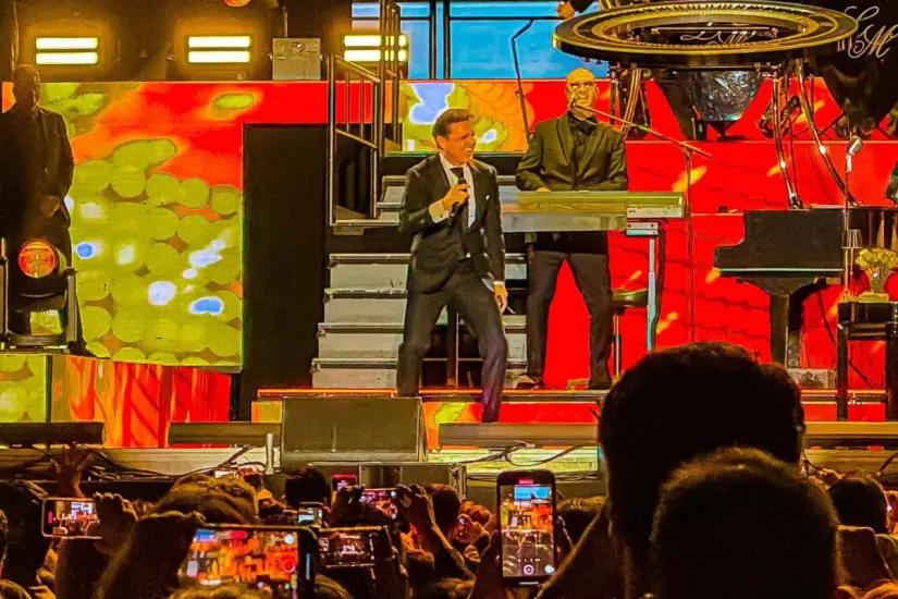 Concierto de Luis Miguel en el Centro de Convenciones, Tampico | Foto: FB