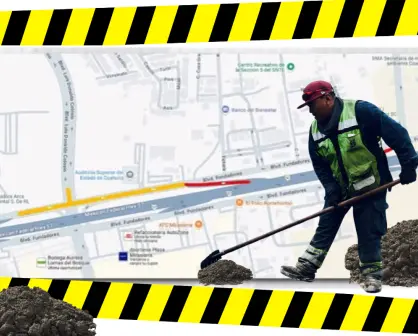 Precaución en bulevar Fundadores, permanecerá cierre de vialidades