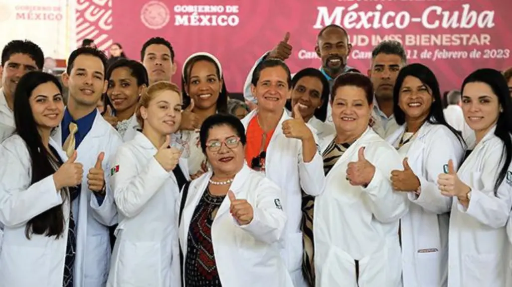 Claudia Sheinbaum niega trabajo forzoso de médicos cubanos ante restricciones de visas de EU
