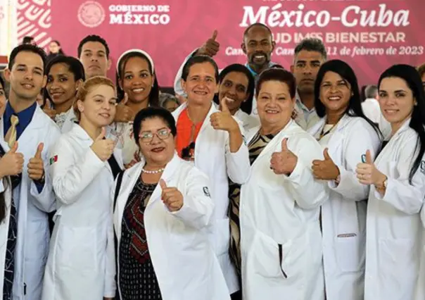 Claudia Sheinbaum niega trabajo forzoso de médicos cubanos ante restricciones de visas de EU