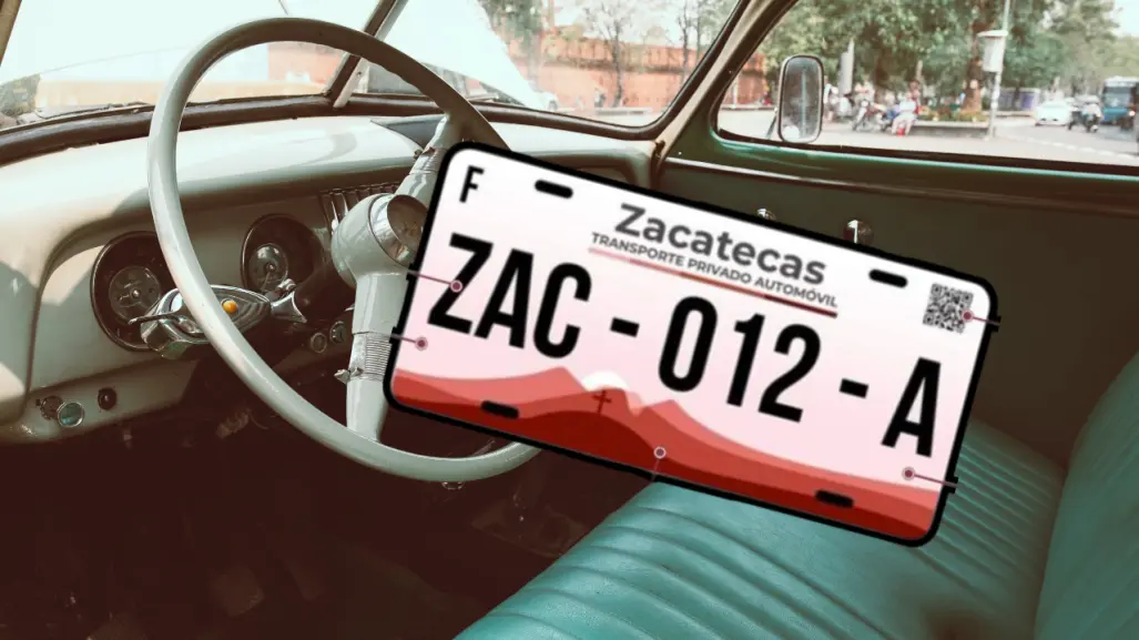 ¿Cómo tramitar placas para autos antiguos en Zacatecas?