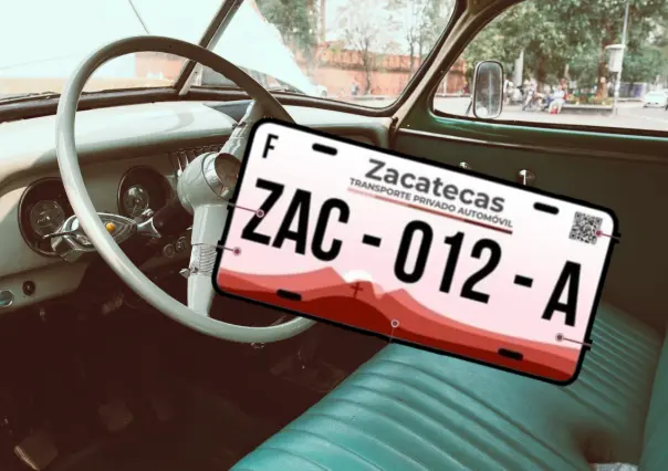 ¿Cómo tramitar placas para autos antiguos en Zacatecas?