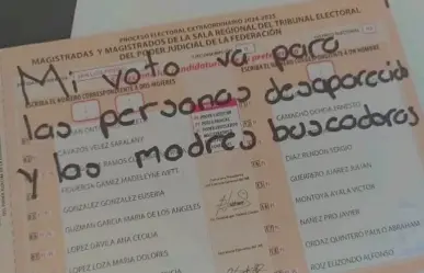 Votos nulos marcan elección judicial en Tamaulipas: 4 de cada 10 quedaron sin efecto