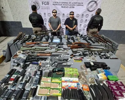 Cateos en Monterrey terminan con 3 detenidos y decomiso de gran arsenal