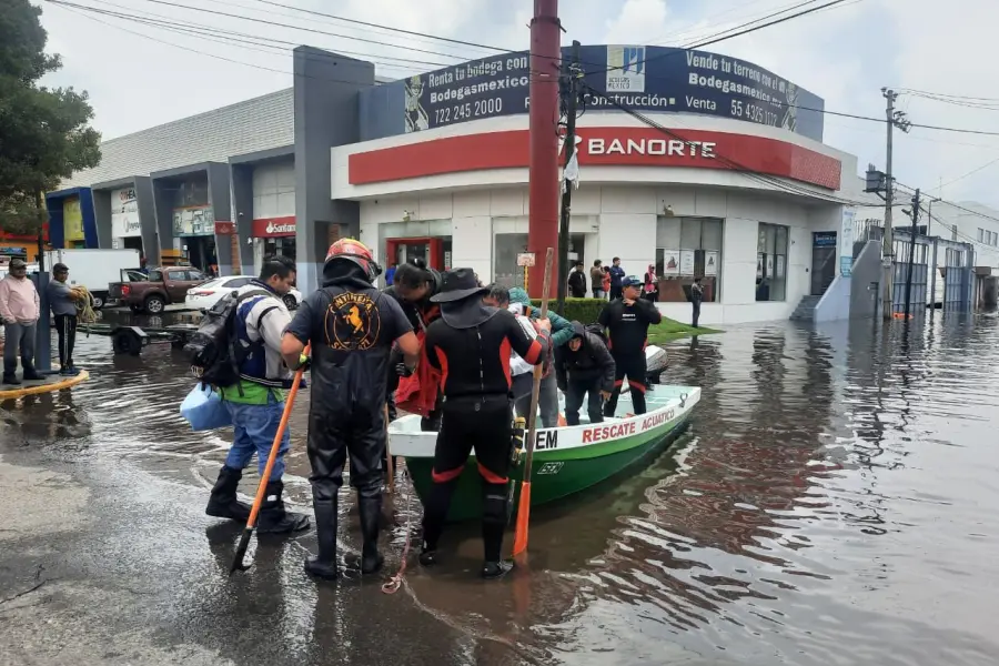 Lluvias en Edomex: este municipio declara el Plan DN-III-E por las inundaciones
