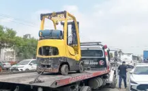 Localizan tractocamión con reporte de robo tras cateo en Escobedo