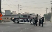 Patrulla de la Proxpol choca con camión tras persecución en Escobedo