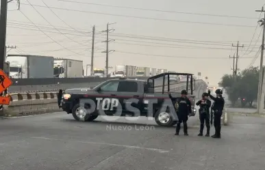 Patrulla de la Proxpol choca con camión tras persecución en Escobedo