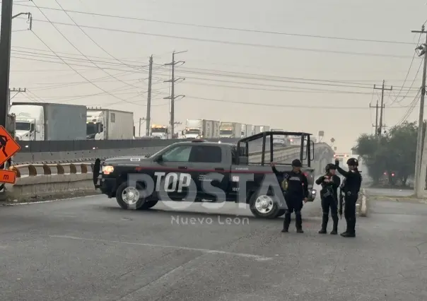 Patrulla de la Proxpol choca con camión tras persecución en Escobedo