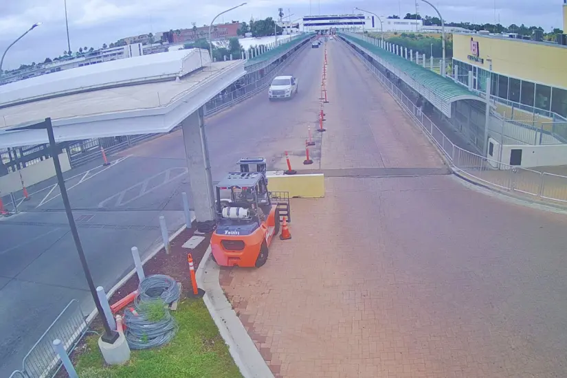 Nada de fila en el puente Puerta Las Américas | Foto: cámaras