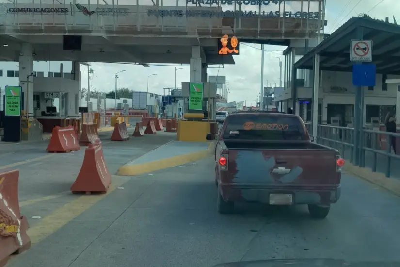 Puente Progreso sin tanto tráfico | Foto: FB