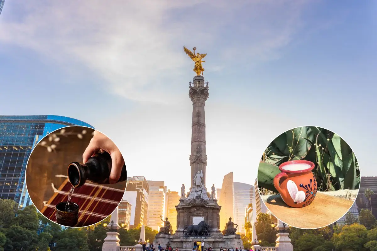 Paseo de la Reforma en CDMX, sake y pulque. Foto: Freepik | Canva