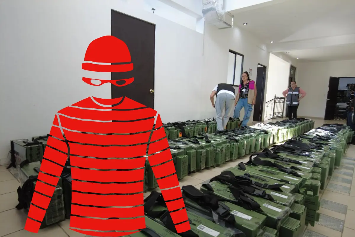 Roban paquetes electorales de sies secciones tanto de la elección local como de la judicial en el Mezquital. Foto: Especial.