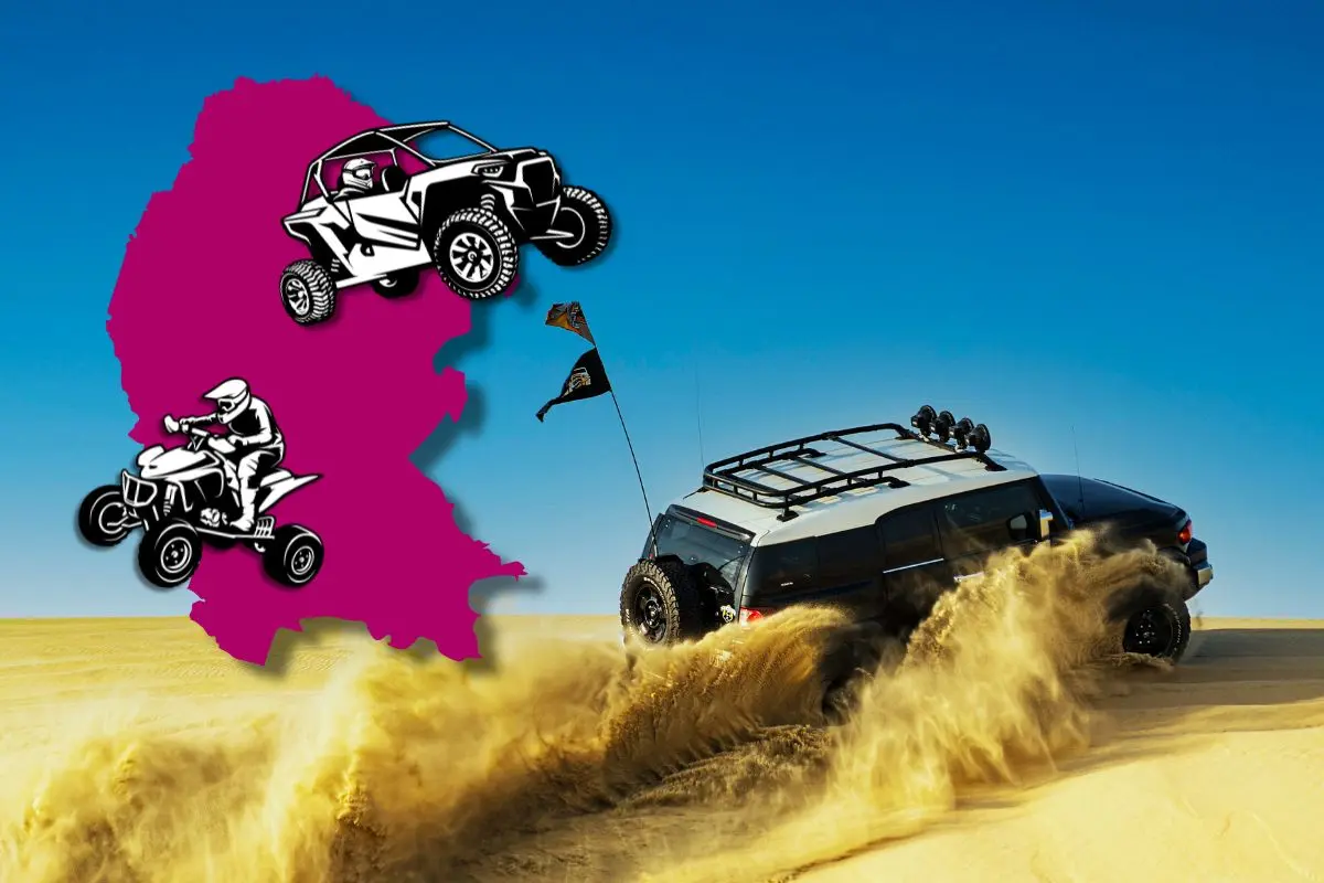 Rutas en Coahuila para conocer el desierto en RZR o Cuatrimoto / Foto: Composición de Canva