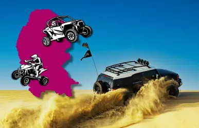Este es el desierto de Coahuila ideal para andar en RZR y cuatrimoto