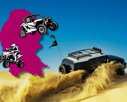 Este es el desierto de Coahuila ideal para andar en RZR y cuatrimoto