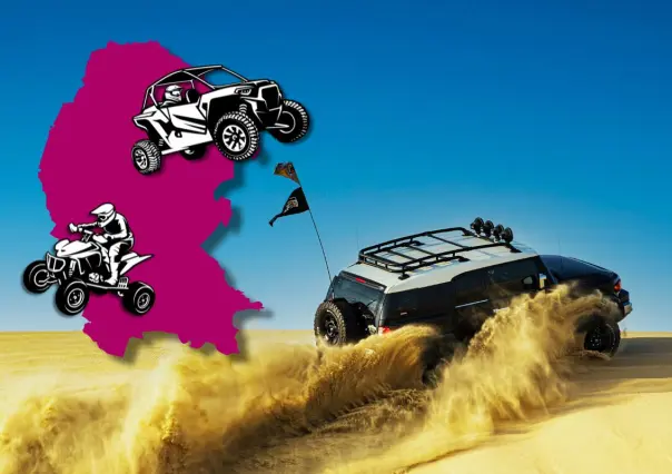 Este es el desierto de Coahuila ideal para andar en RZR y cuatrimoto