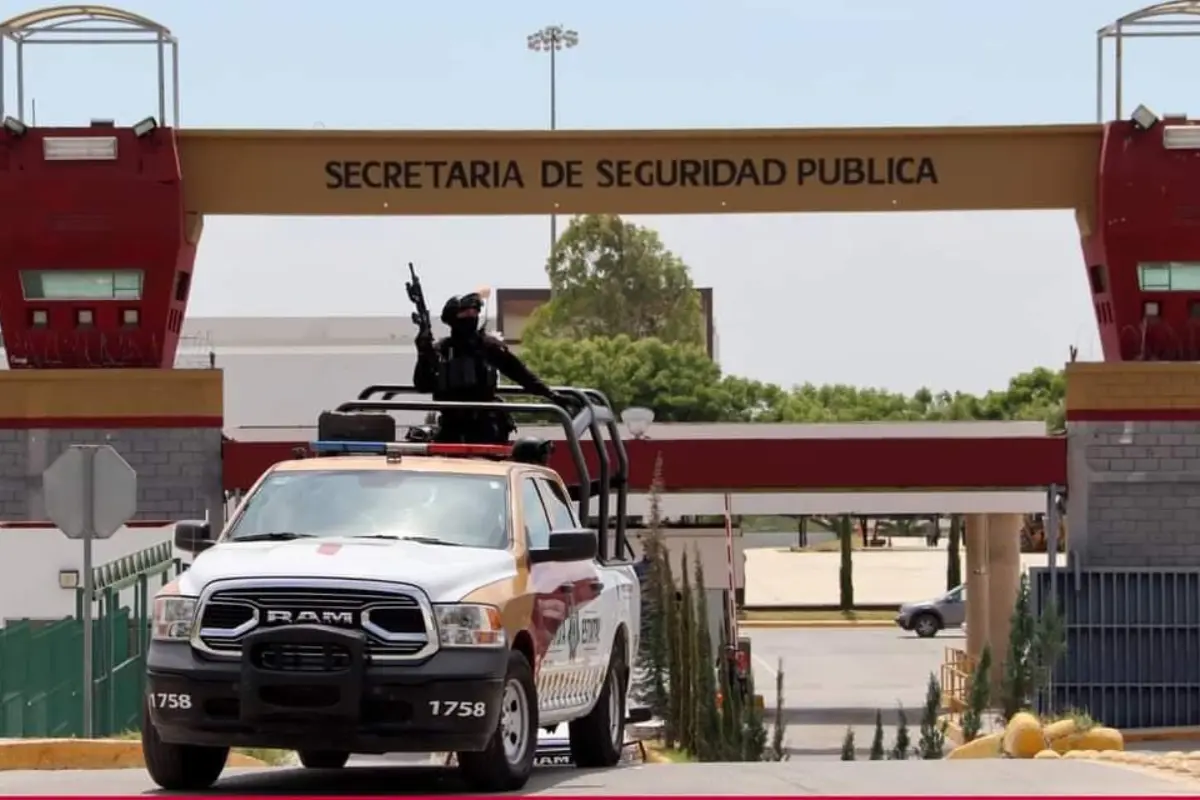 Sede de la Secretaría de Seguridad Pública de Tamaulipas en Ciudad Victoria. Foto: Carlos García