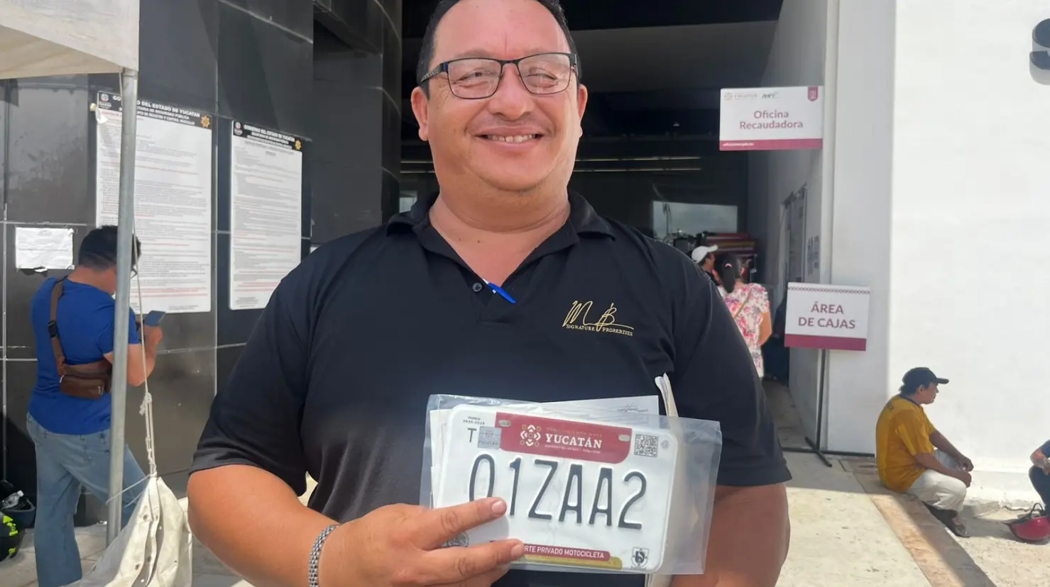 ¿Cree que el nuevo diseño de las placas de circulación es útil?. Foto: Daniel Rodríguez