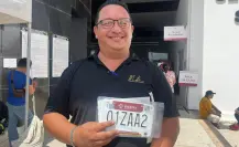 Así lucen las nuevas placas vehiculares de Yucatán