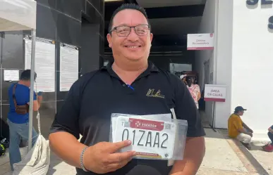 Así lucen las nuevas placas vehiculares de Yucatán