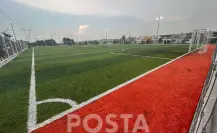 Félix Arratia entrega cancha de fútbol a vecinos de San Francisco en Juárez