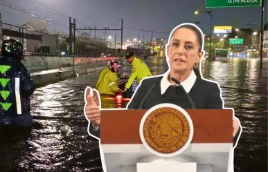 Sheinbaum responde a inundaciones en el oriente de la CDMX: "Vamos a atender esta zona"