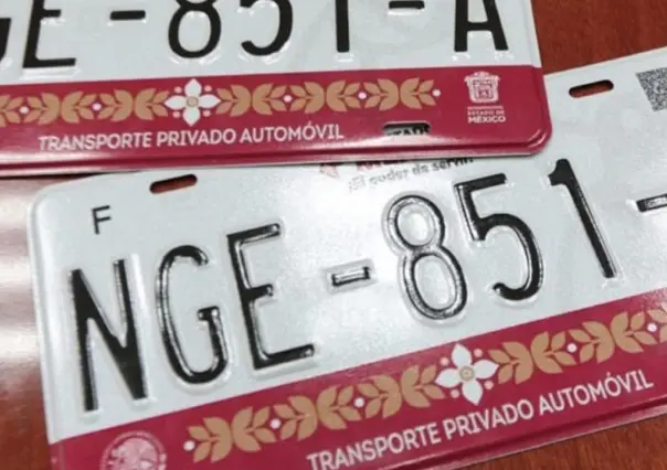 Placas vehiculares personalizadas en Edomex: así puedes elegir la combinación que quieras