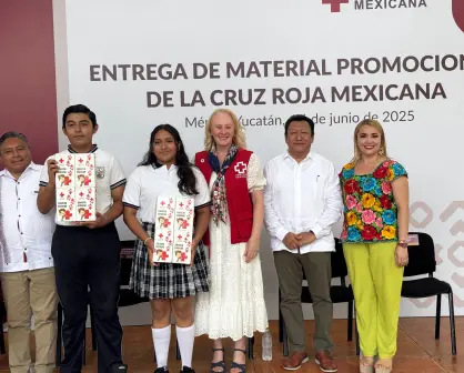 Cruz Roja recaudará fondos en escuelas de Yucatán