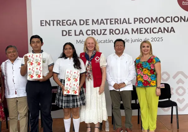 Cruz Roja recaudará fondos en escuelas de Yucatán