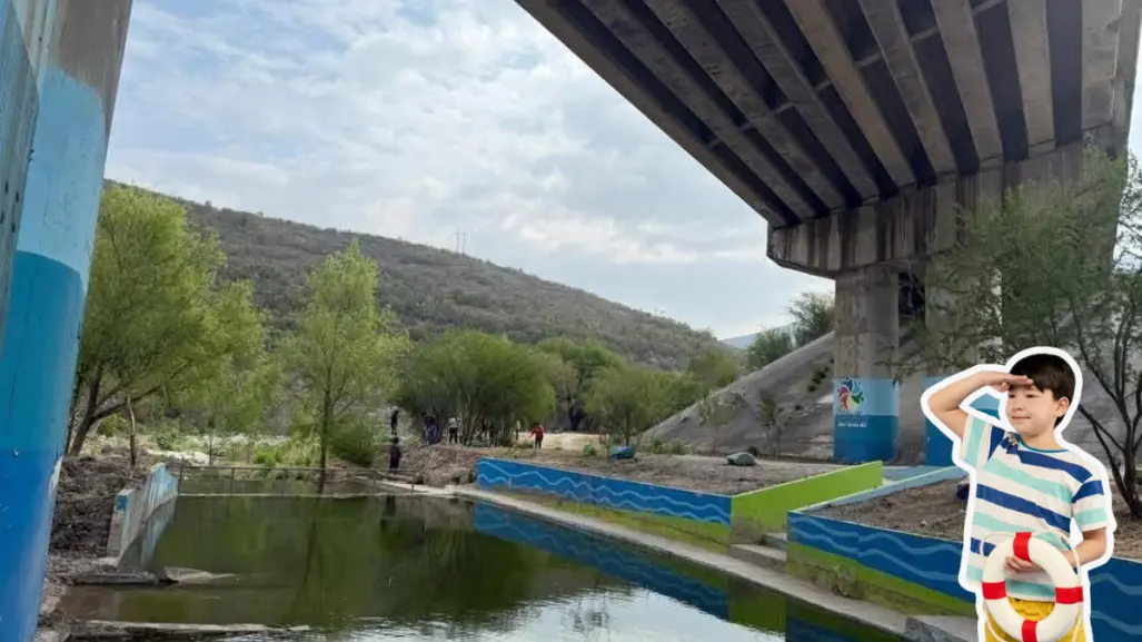 Este río forma un balneario natural de aguas cristalinas que nunca se ha secado, ideal para un paseo