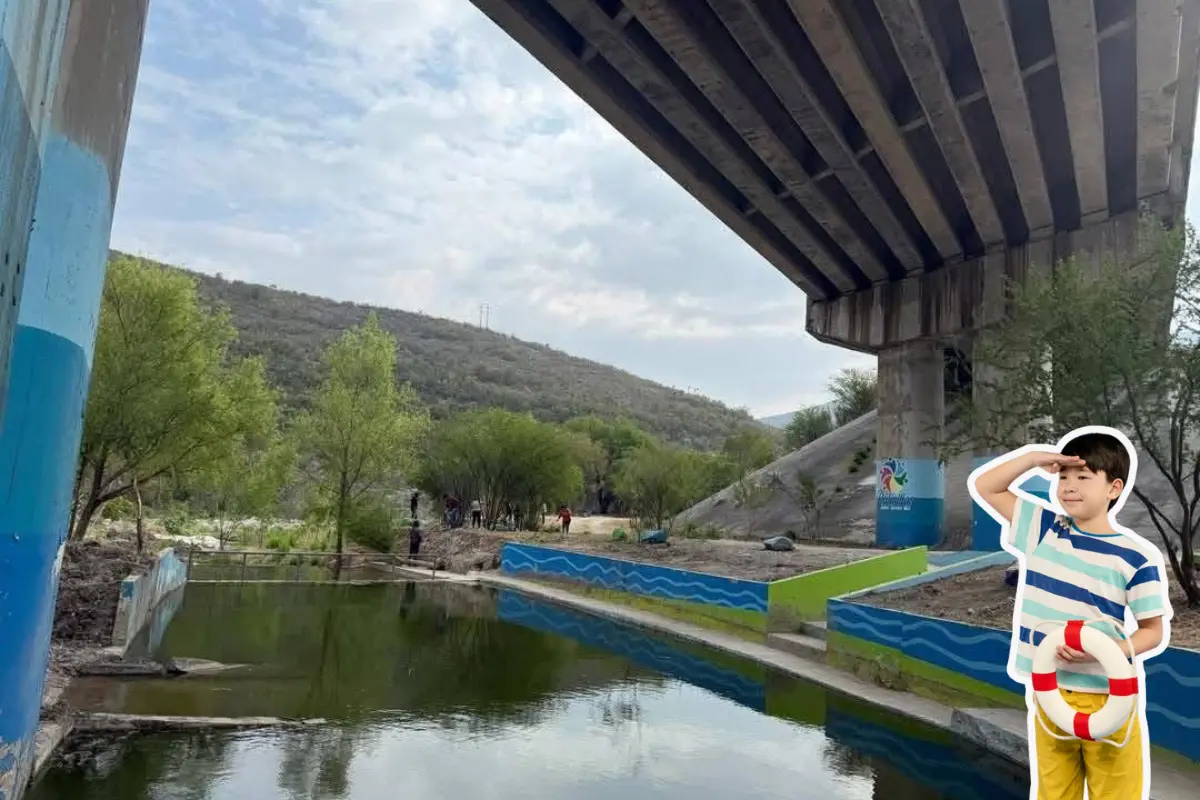 Único y hermoso lugar que siempre tiene agua | Foto: Perla Herrera